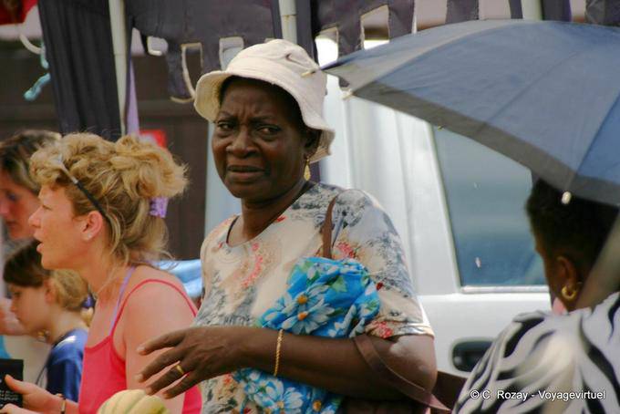 Regard de femme autochtone - Martinique