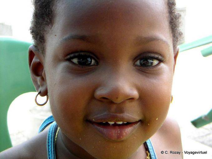 Sourire d'enfant des Caraïbes - Martinique