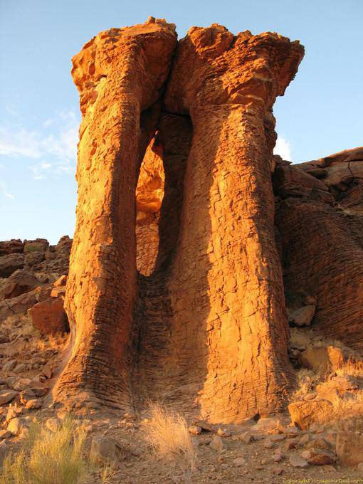 Eléphants de pierre, Cathédrale naturelle de l'Assaba, Mauritanie