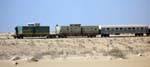 La queue du train de la mine, Nouadhibou, Mauritanie.