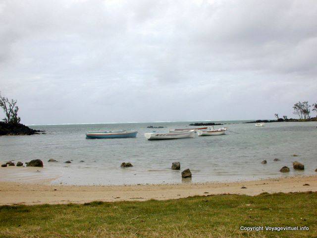 Poudre d'Or, la plage, île Maurice