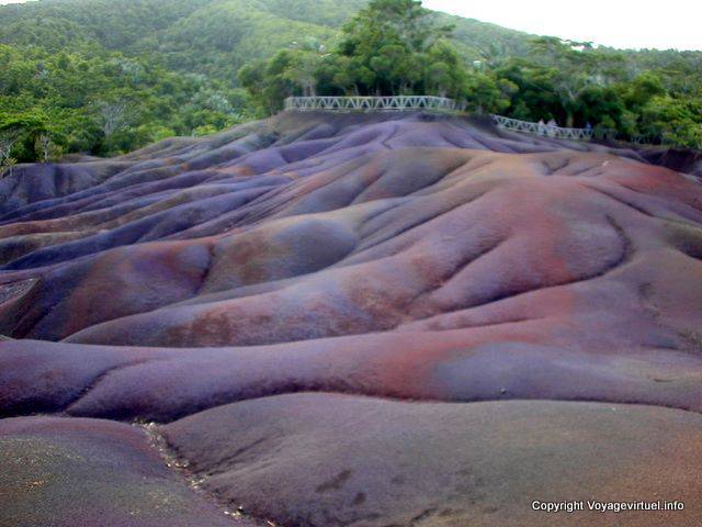 Terres des Sept Couleurs, Chamarel, île Maurice