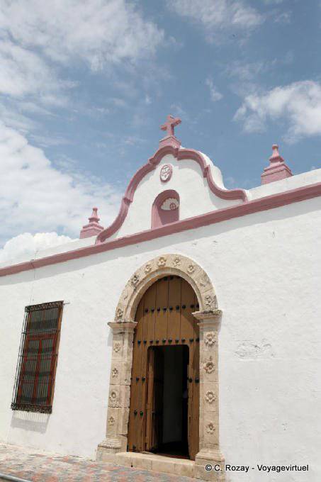 Entrée de la Capilla de Jesús Nazareno, Campeche - Mexique