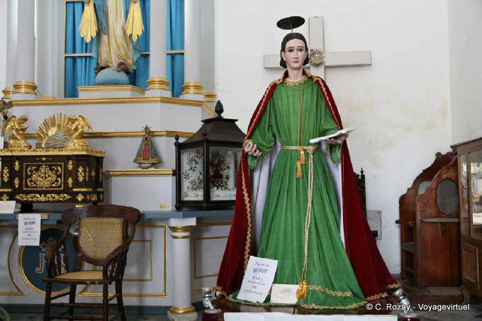 San Juan Evangelista, Musée d'Art sacré, Cathédrale, Campeche - Mexique