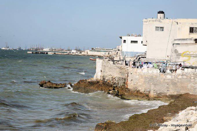 Bord de mer à Chiapaneca, Campeche - Mexique