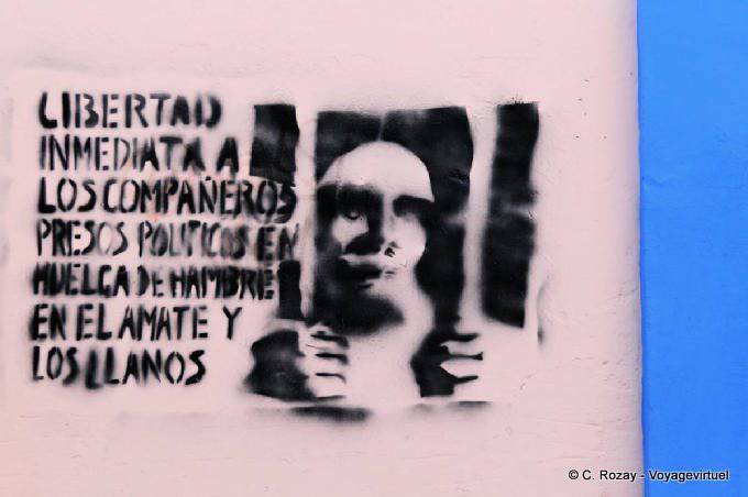 Libertad a los Companeros, San Cristobal de Las Casas - Mexique