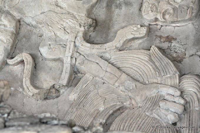 L'époque du serpent bicéphale, Frieze of the Dream Lords, Tonina - Mexique