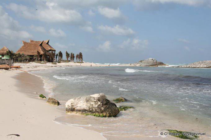 Anse paradisiaque, Tulum - Mexique