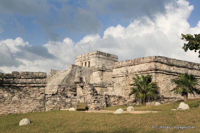 Les vestiges de El Castillo, Tulum - Mexique