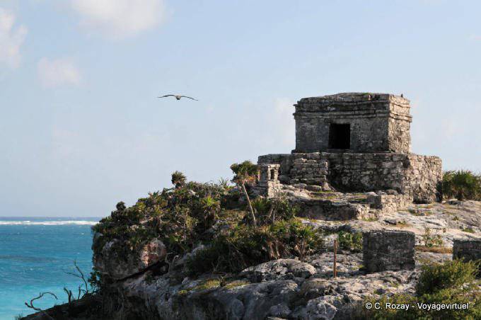 Le Temple du Dieu du Vent, Tulum - Mexique