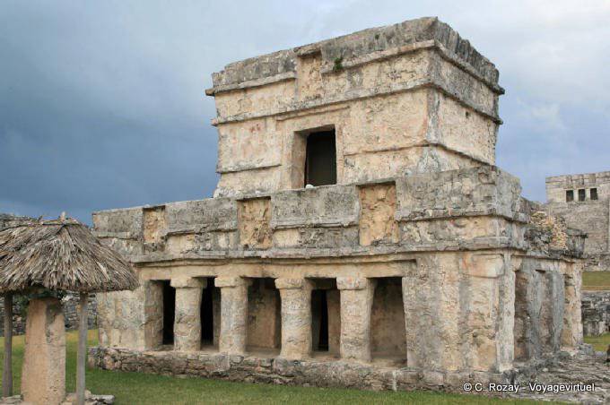 Le Temple des Fresques, site archéologique de Tulum - Mexique
