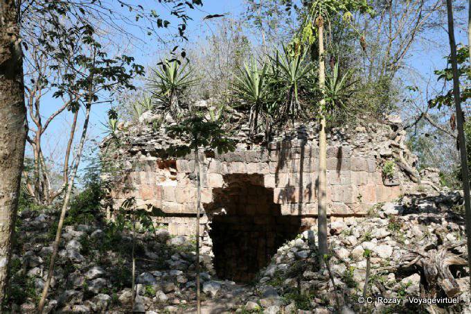 Structure cachée, Uxmal - Mexique