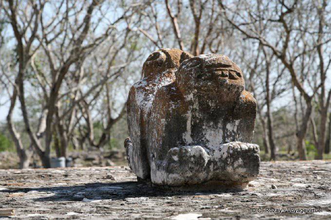 Le Trône du Jaguar, Uxmal - Mexique