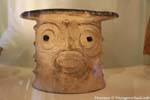Exemple de poterie maya, Museo Archeologia Maya, Campeche, Mexique.