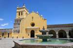 Fontaine devant l'église de Santo Domingo, Comitán de Domínguez, Mexique.