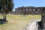 Le Grand Palais, Kabah, Mexique.