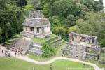 Le temple du Soleil, Palenque, Mexique.