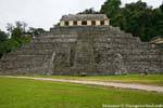 Escaliers de la Pyramide des Inscriptions, Palenque, Mexique.