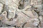 L'époque du serpent bicéphale, Frieze of the Dream Lords, Tonina, Mexique.