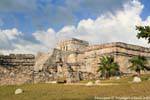 Les vestiges de El Castillo, Tulum, Mexique.