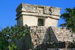 Le Temple du Dieu Descendant, Tulum, Mexique.