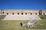 Le Monolithe de la Picota, Uxmal, Mexique.
