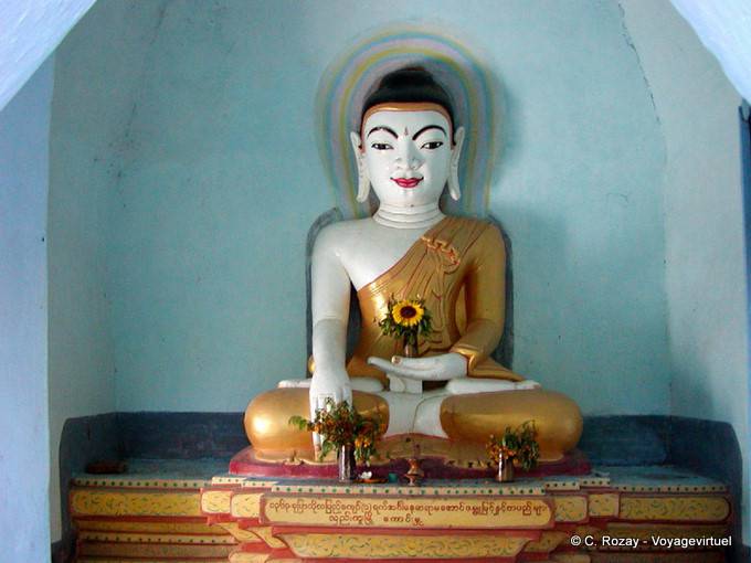 Bouddha, Sun-U-Ponnya-Shin, Mandalay, Sagaing - Myanmar (Birmanie)