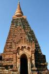 Stupa du Temple Gubyaukgyi, Bagan, Birmanie.
