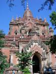 Le Temple Gawdawpalin, Bagan, Birmanie.