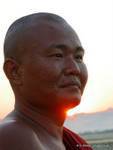Ashinhsiha, moine bouddhiste, Bagan, Birmanie.