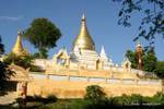 Monastère de nom inconnu, Mandalay, Birmanie.