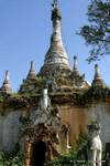 Temple ancien, Sagar (Sankar), Birmanie.