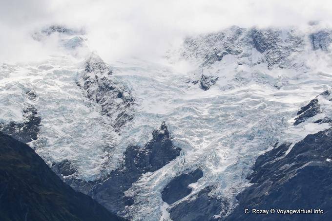Glacier national park, Mount Cook Road, Canterbury - Nouvelle-Zélande