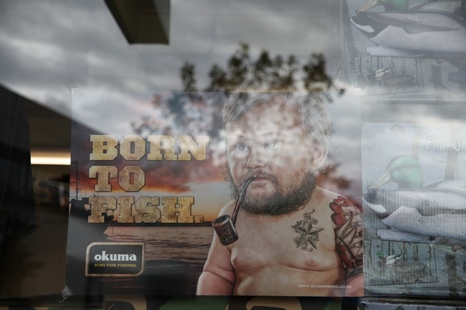 Born to fish, Timaru, Canterbury - Nouvelle-Zélande