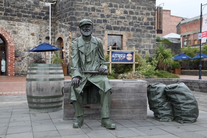 Capitaine Henry Cain, pionnier, Timaru, Canterbury - Nouvelle-Zélande
