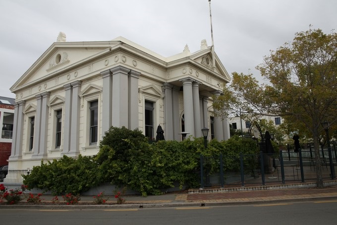 Timaru, angle Station street - Cains Tce, Timaru, Canterbury - Nouvelle-Zélande