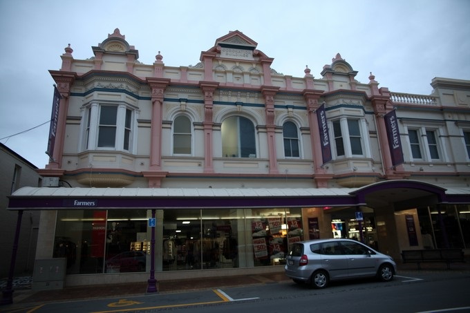 Farmers buiding, Timaru, Canterbury - Nouvelle-Zélande