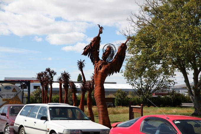 Drôles d'arbres, Timaru, Canterbury - Nouvelle-Zélande