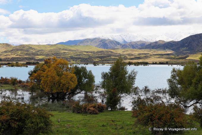Lake Pukaki, Waitaki Dam, Canterbury - Nouvelle-Zélande