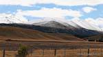 Neige d'été, Mount Cook Road, Canterbury, Nouvelle-Zélande.