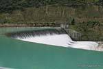 Waitaki Dam, Canterbury, Nouvelle-Zélande.