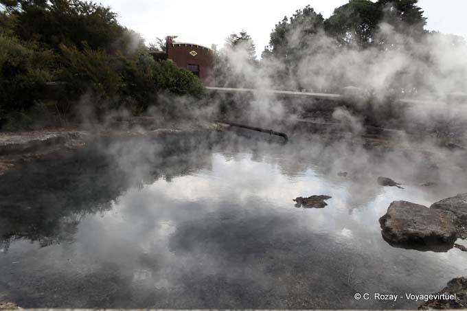Government Gardens, Rachel Spring Whancapipiro, Rotorua - Nouvelle-Zélande
