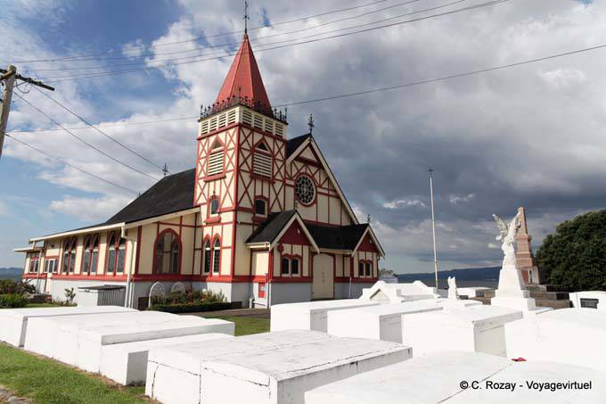 Cemetery, St Faiths Anglican Church, Rotorua - Nouvelle-Zélande