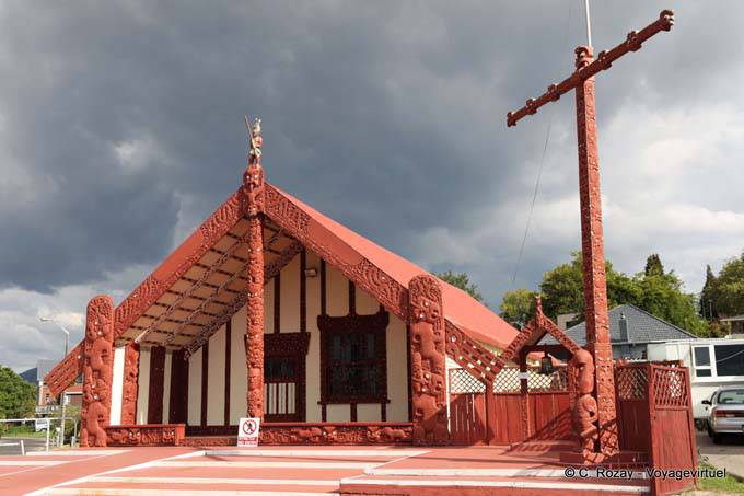 Ohinemutu, Tamatekapua, Rotorua - Nouvelle-Zélande
