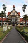 Vue centrale, Musée de Rotorua, Nouvelle-Zélande.