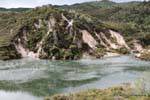 Lac chaud Frying Pan, Waimangu Volcanic Valley, Rotorua, Nouvelle-Zélande.