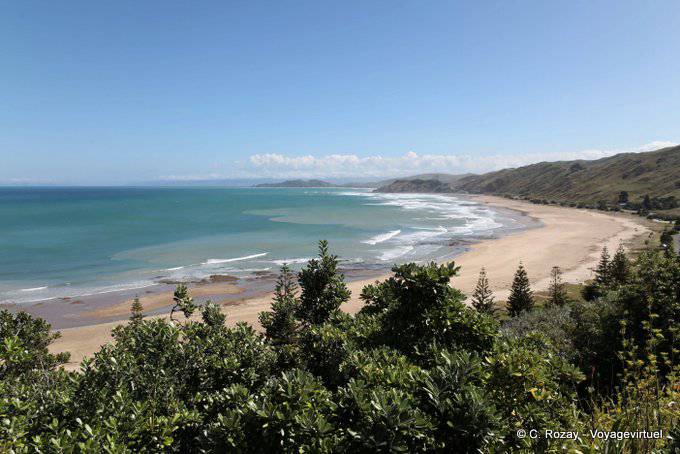 Makohori Beach, East Cape - Nouvelle-Zélande