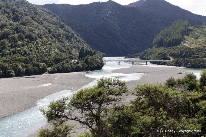 Motu River, East Cape - Nouvelle-Zélande