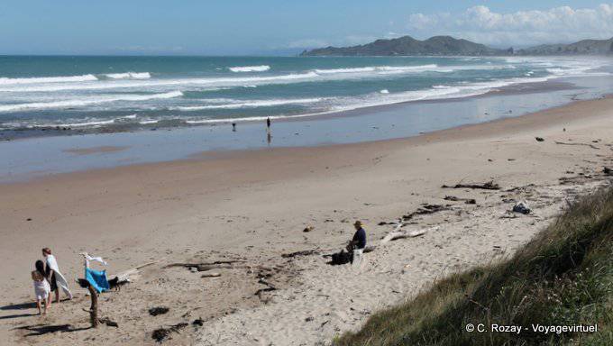 Okitu Beach, East Cape - Nouvelle-Zélande