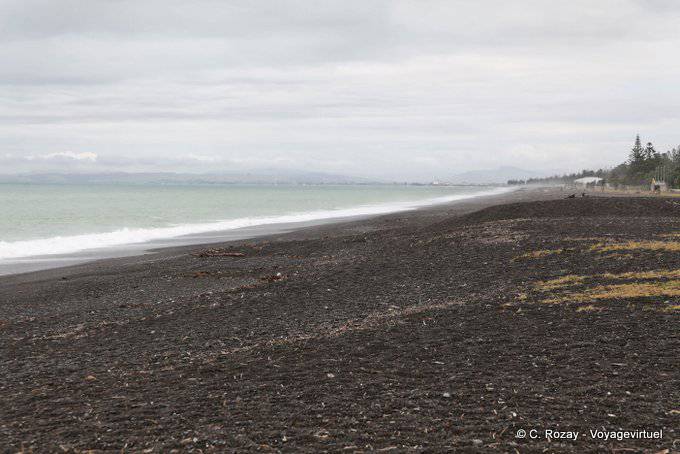Napier, la plage, East Coast - Nouvelle-Zélande